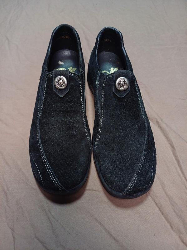 Женские Rieker Туфли Чёрный Кожа 36