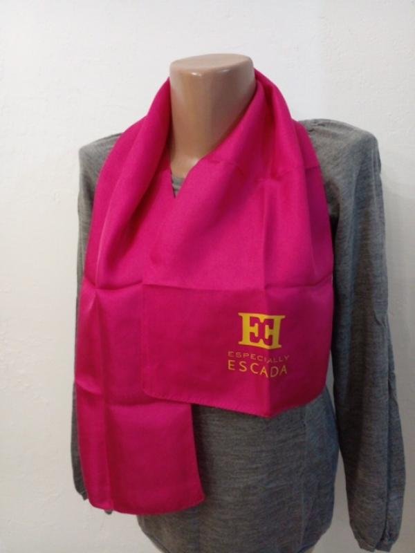 Damen Escada Schal Rosa Seide