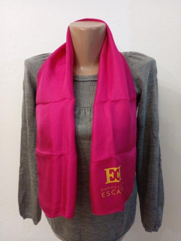 Damen Escada Schal Rosa Seide