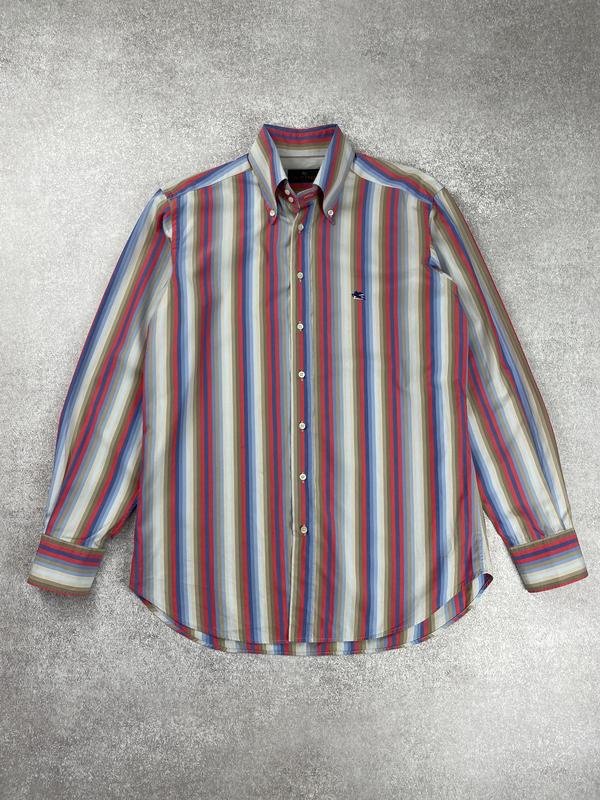 Herren Etro Hemd Mehrfarbig 40 /L / 48