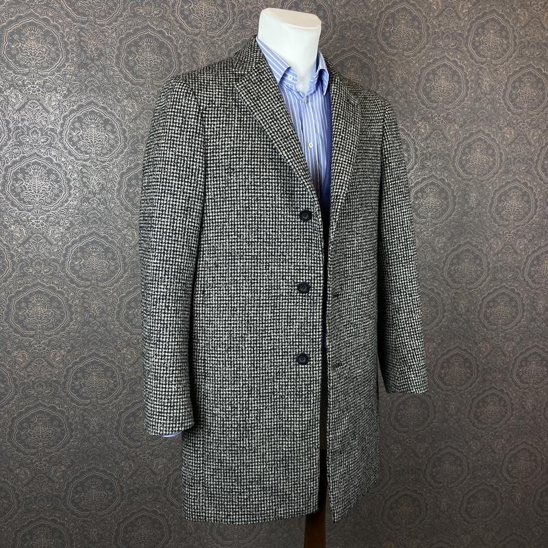 Uomo Reiss Cappotto Nero Poliestere 40 /L / 48