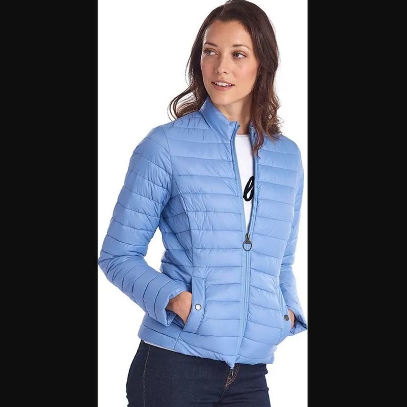 Damen Barbour Jacke Blau XL
