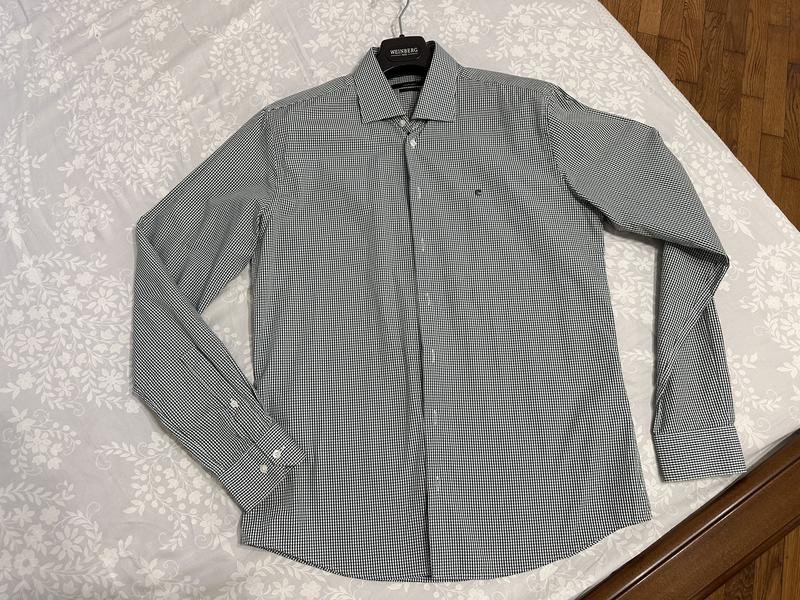 Мужская рубашка cacharel slim размер l