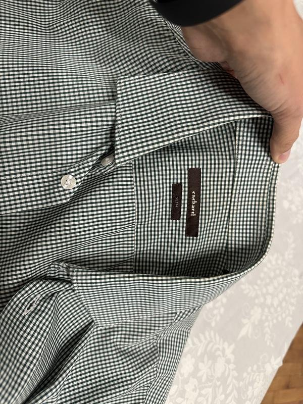 Мужская рубашка cacharel slim размер l