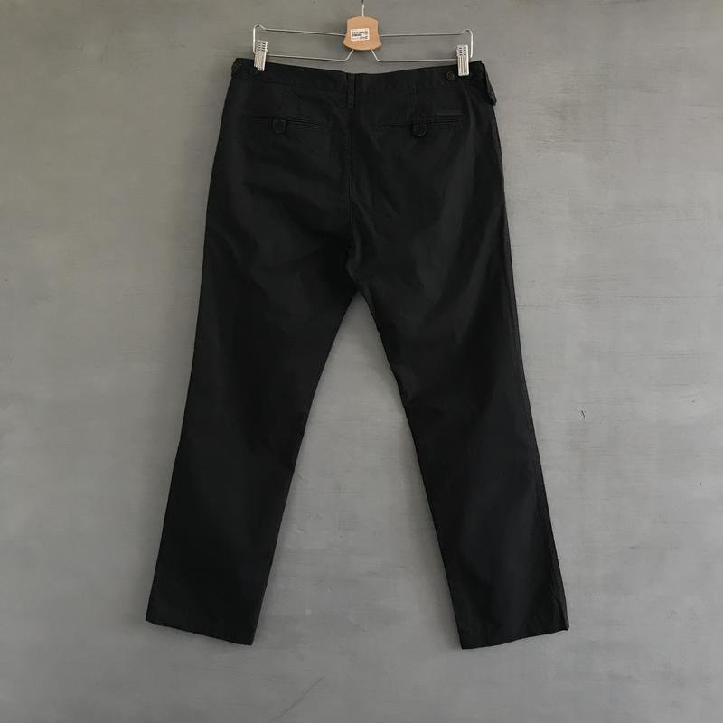 Мужские Burberry Брюки Чёрный Хлопок 31 / M / 44