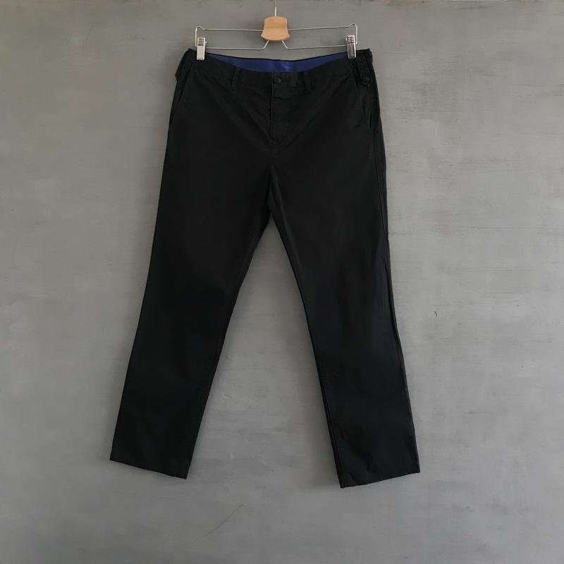 Мужские Burberry Брюки Чёрный Хлопок 31 / M / 44
