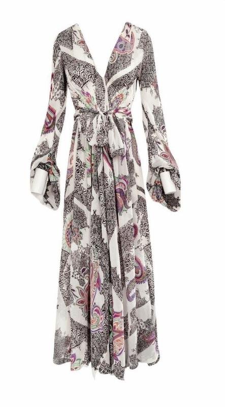 Damen Etro Kleid Mehrfarbig Acryl 36