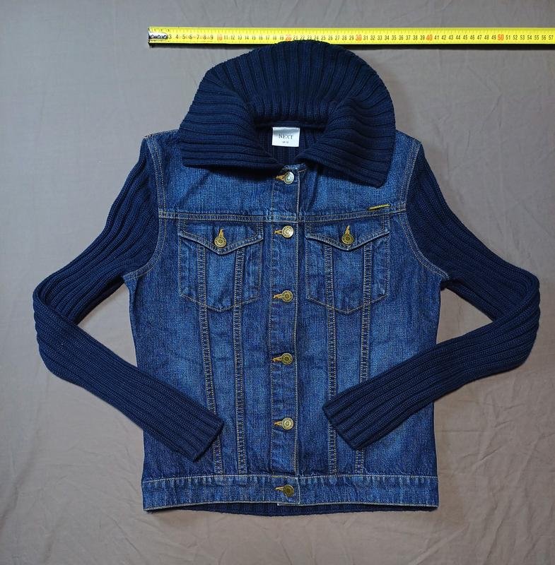 Women Next Jacket Black Cotton 34 / XS / 42