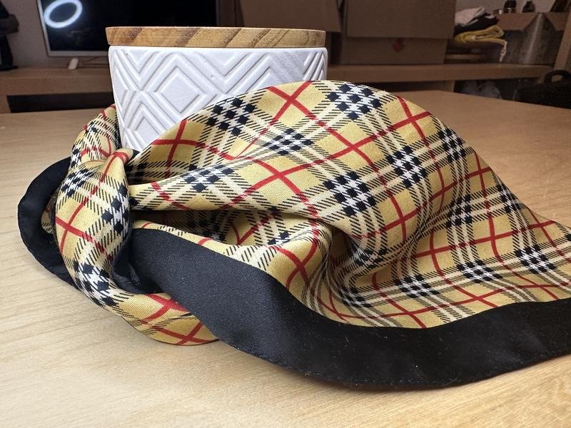 Шарф Burberry Разноцветный Полиэстер