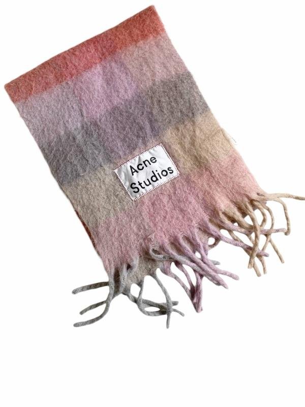 Unisex Acne Studios Sciarpa Multicolore Lana