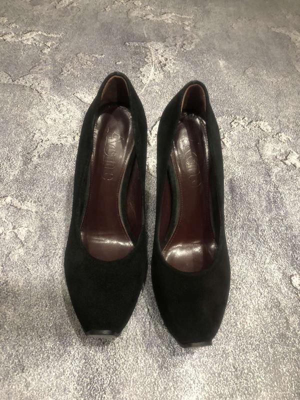 Femme Acne Studios Talons Noir Suède 38