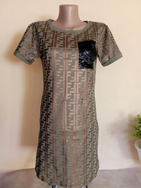 Femme Robe Fendi Or 36 / S / 44