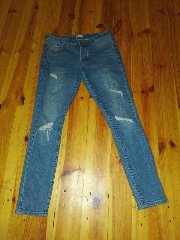 Men Balenciaga Jeans Blue Denim 33 / L / 48