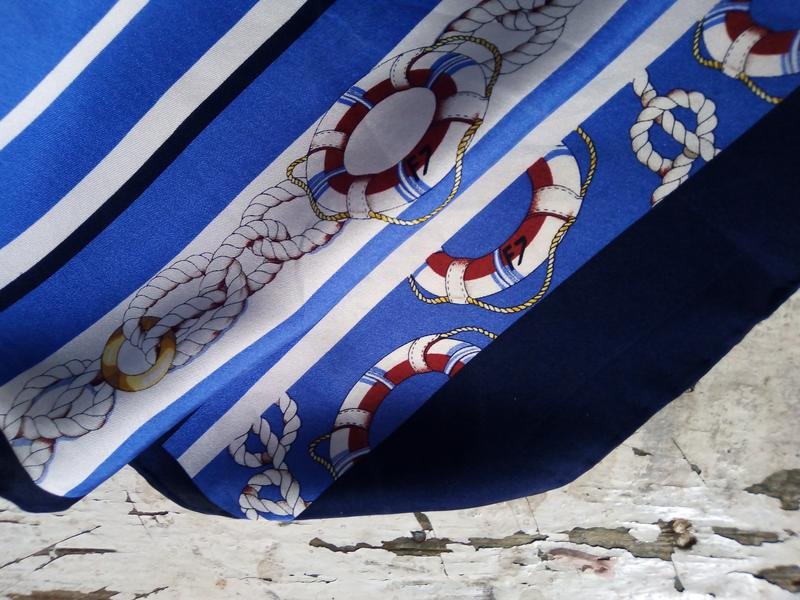 Unisex Celine Sciarpa Bianca Setà