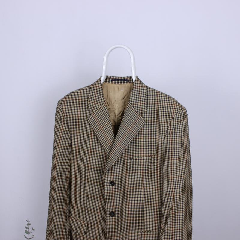 Herren Burberry Sakko Senfgelb Wolle 42 / XL / 50