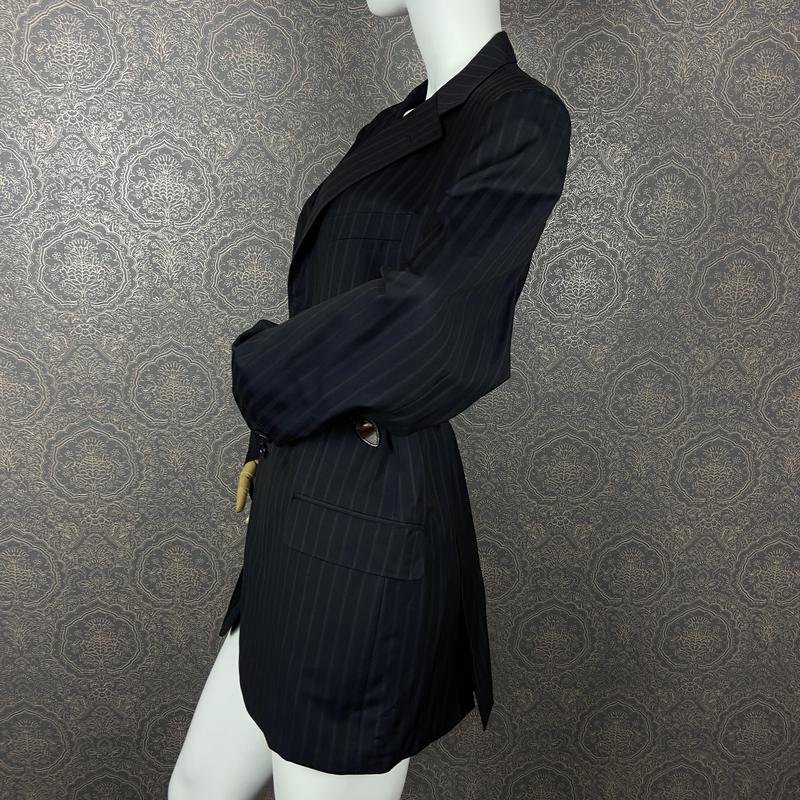 Женский Canali Пиджак Тёмно-синий Шерсть 40 / L /