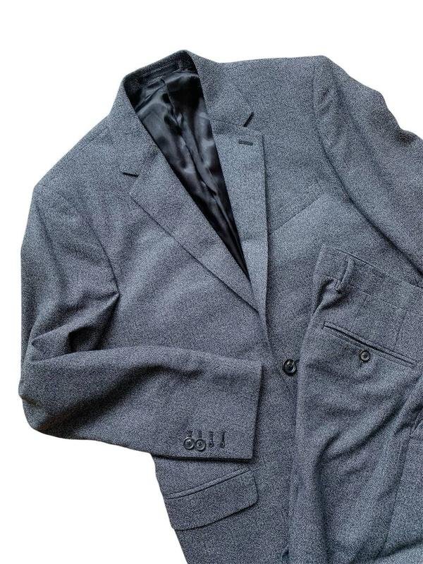 Uomo Reiss Completo Grigio Lana 38 / M / 46
