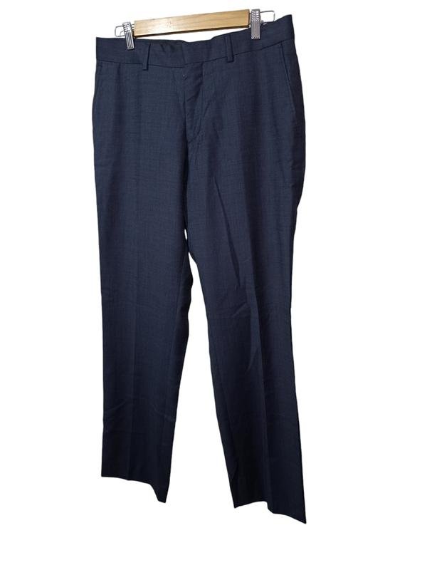 Homme DKNY Pantalon Gris Laine 32 / M / 46