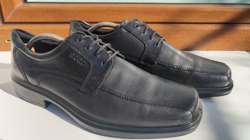 Men Ecco Heels Black 45