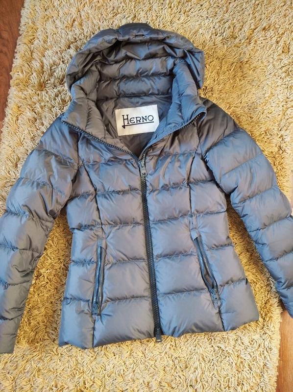 Damen Herno Daunenjacke Grau XS-S
