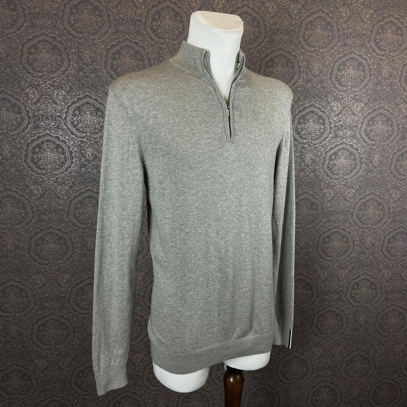 Men Cavani Sweater Grey Cotton 38 / M / 46