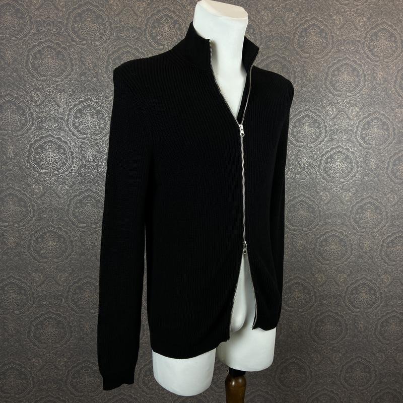 Herren ZARA Pullover Schwarz Baumwolle 36 / S / 44