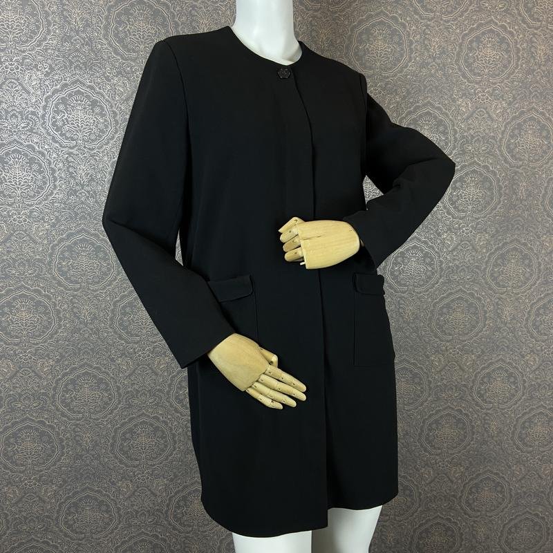 Women Rodebjer Coat Black Viscose 36 / S / 44