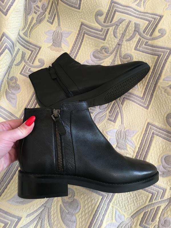 Женские Cole Haan Ботинки Чёрный Кожа 37.5