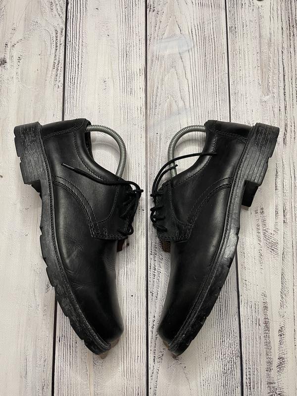 Uomo Clarks Tacchi Nero Pelle 42