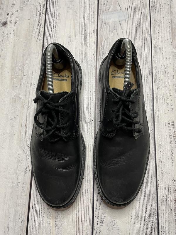 Uomo Clarks Tacchi Nero Pelle 42
