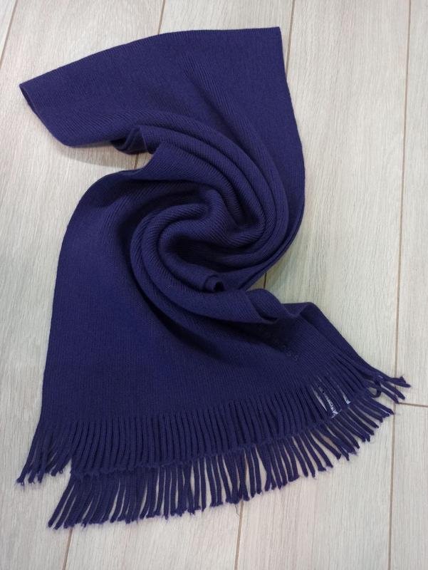 Унисекс Hugo Boss Шарф Фиолетовый Шерсть