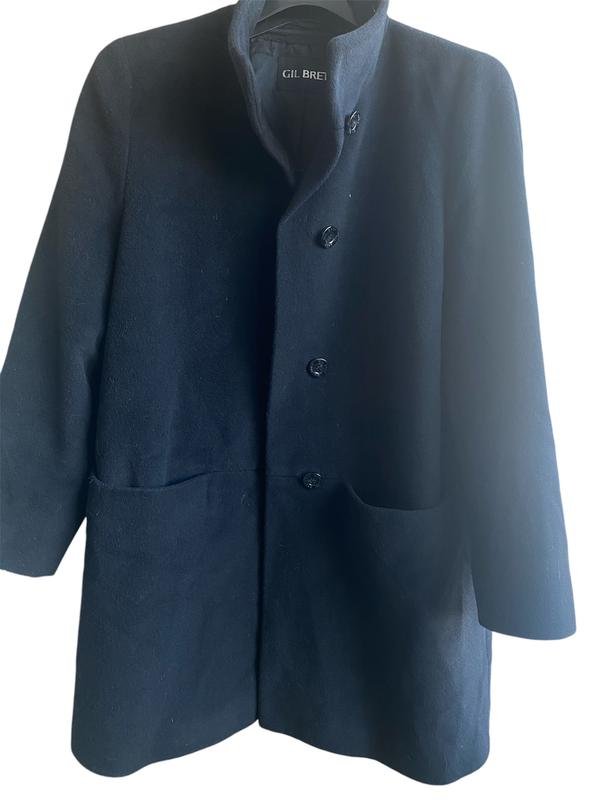 Femme Gil Bret Manteau Noir Angora 38 / M / 46