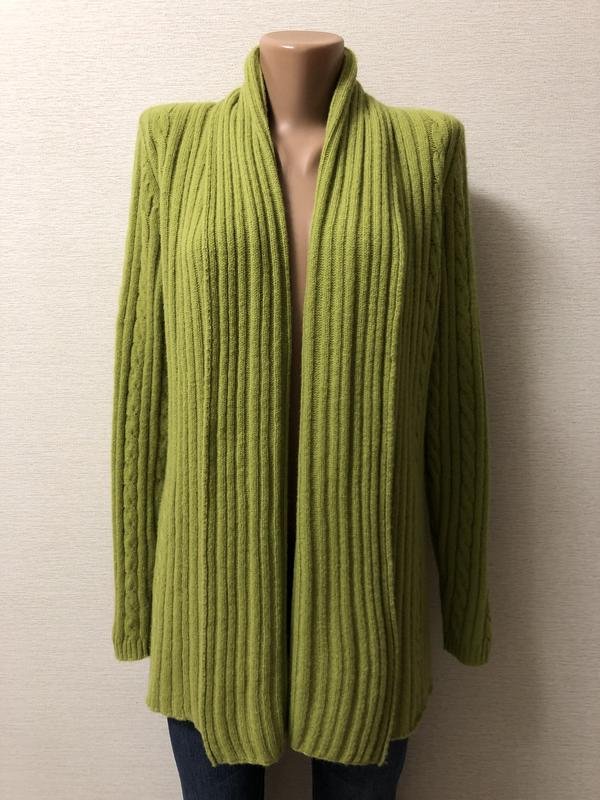 Damen Laura Ashley Pullover Grün Nylon 40 / L / 48