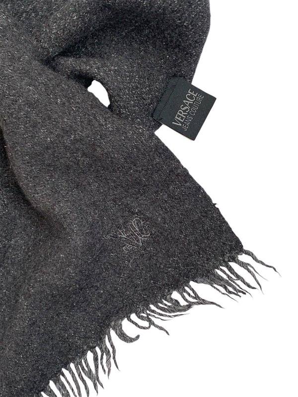 Sciarpa Versace Jeans Couture Grigia Lana