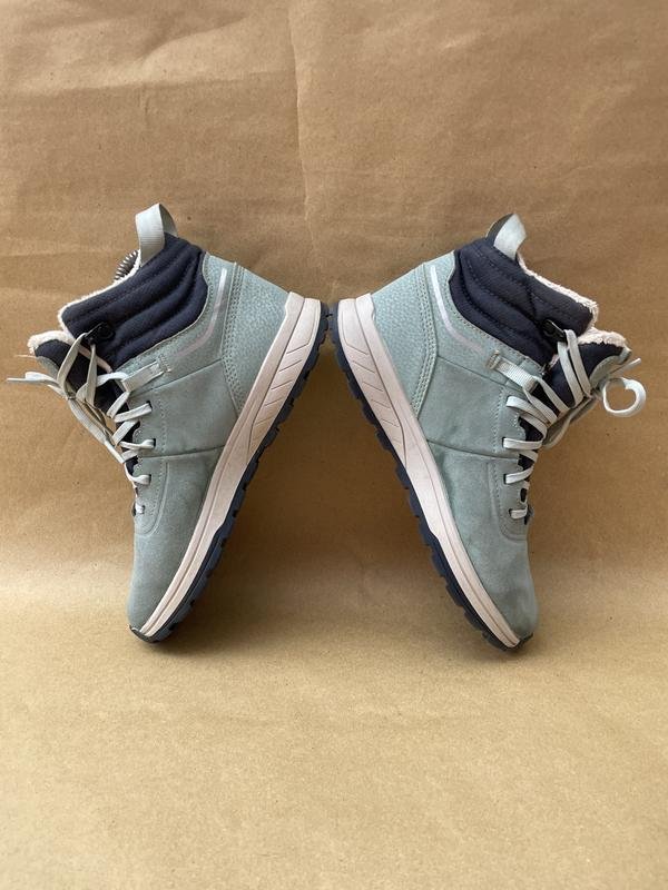 Damen Quechua Stiefel Türkis Wildleder 34.5