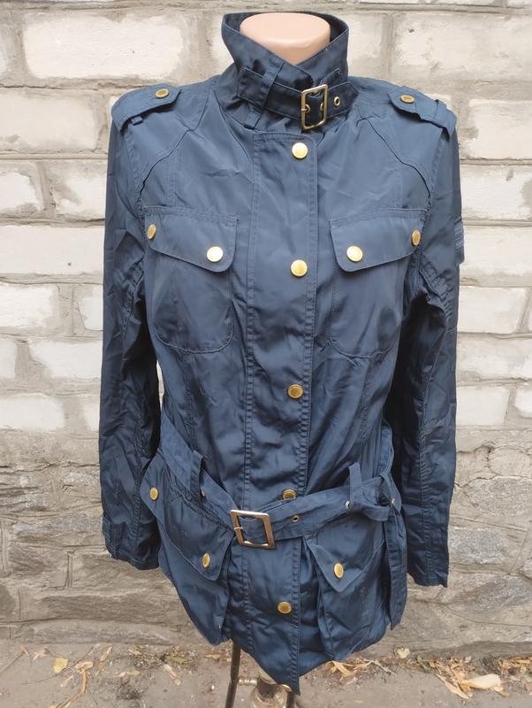 Damen Barbour Jacke Marineblau 38 / M / 46