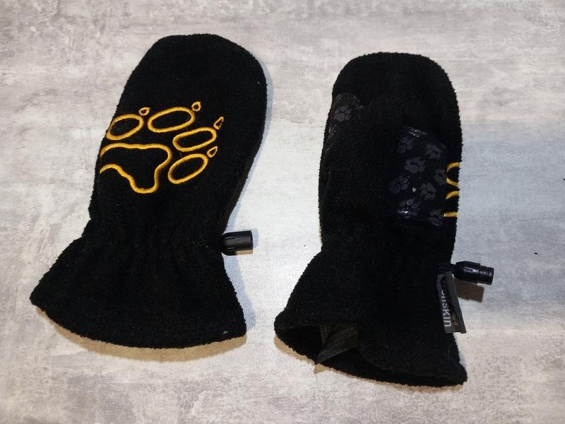 Unisexe Jack Wolfskin Gants Noir Taille Unique