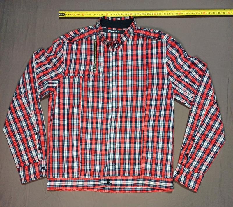 Мужской Religion Куртка Чёрный Хлопок 38 / M / 46