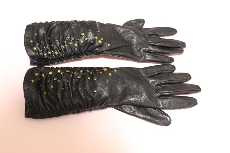 Donna Armani Exchange Guanti Neri Altro