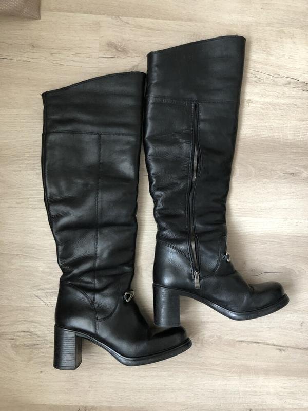 Women Cesare Attolini Boots Black Leather 38