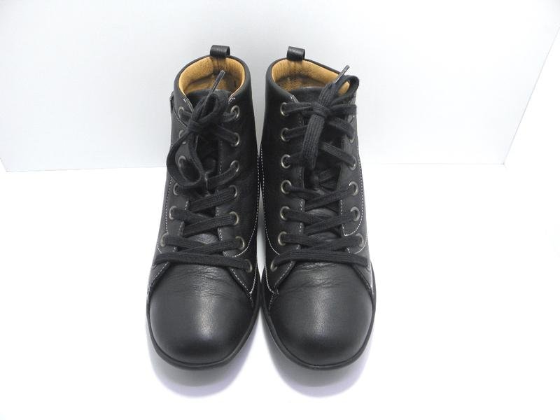 Femme Bottes Noires Cuir 37,5