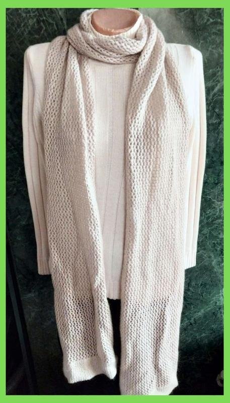 Женский Armani Exchange Шарф Серый Трикотаж