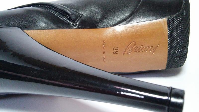 Женские Brioni Ботильоны Чёрный 39