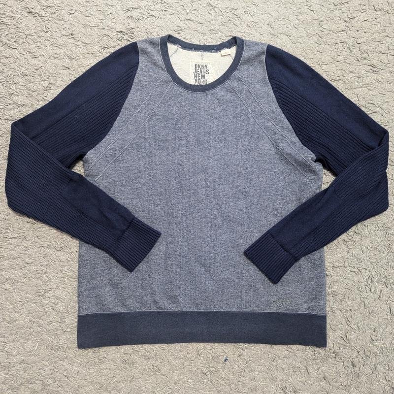 Men DKNY Sweater Navy 40 /L / 48