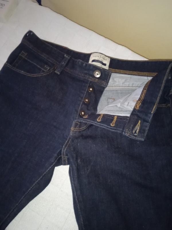 Herren Jasper Conran Jeans Marineblau Baumwolle M