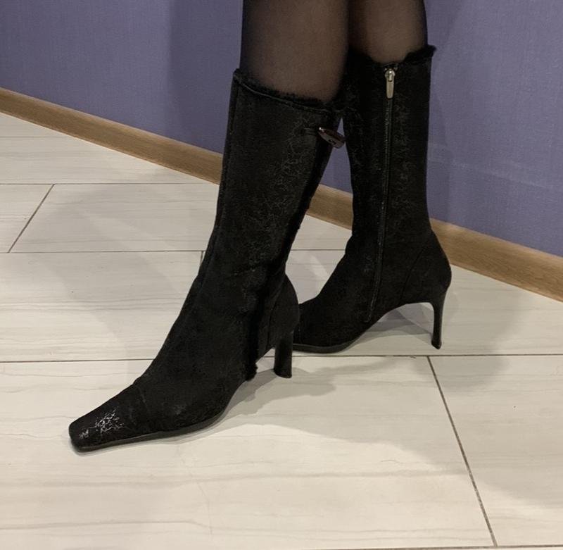 Femme Enzo Logana Bottes Noires 37