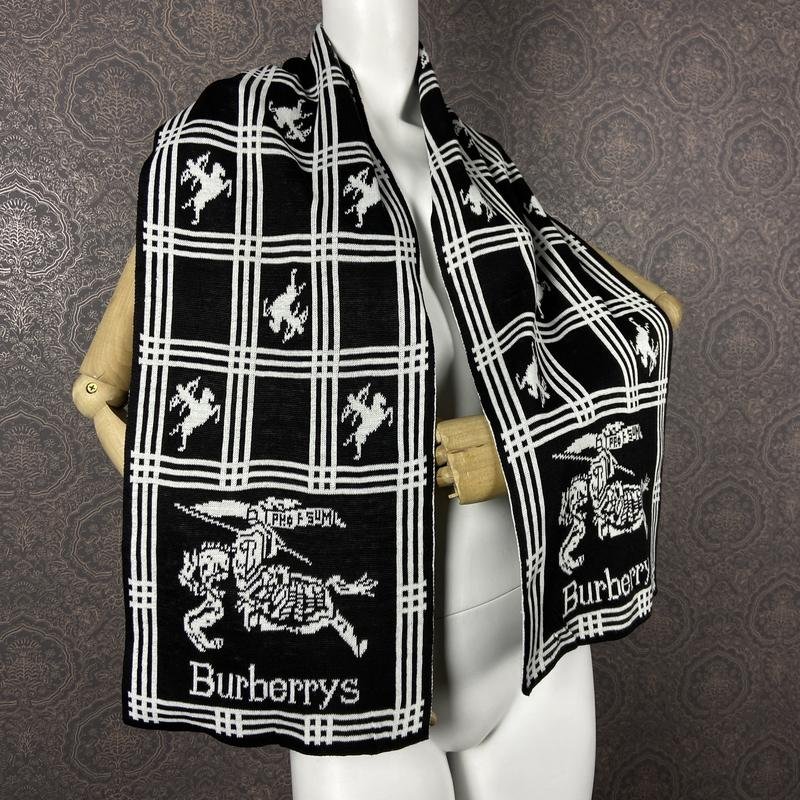 Унисекс Burberry Шарф Чёрный