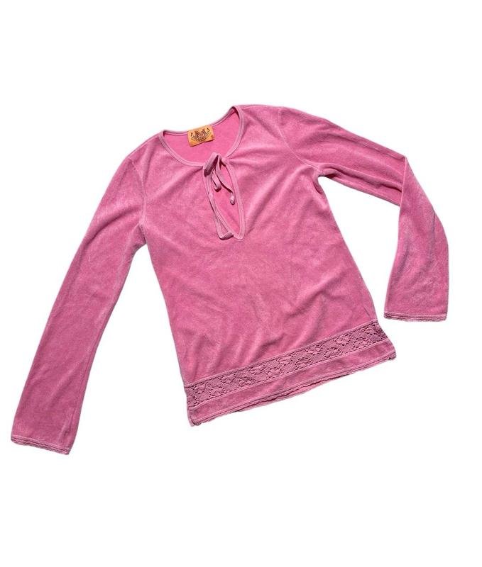 Women Juicy Couture Sweater Pink Velvet 36 / S /