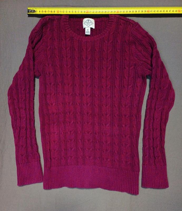 Женский St. John Свитер Бордовый Нейлон 32 / XXS /