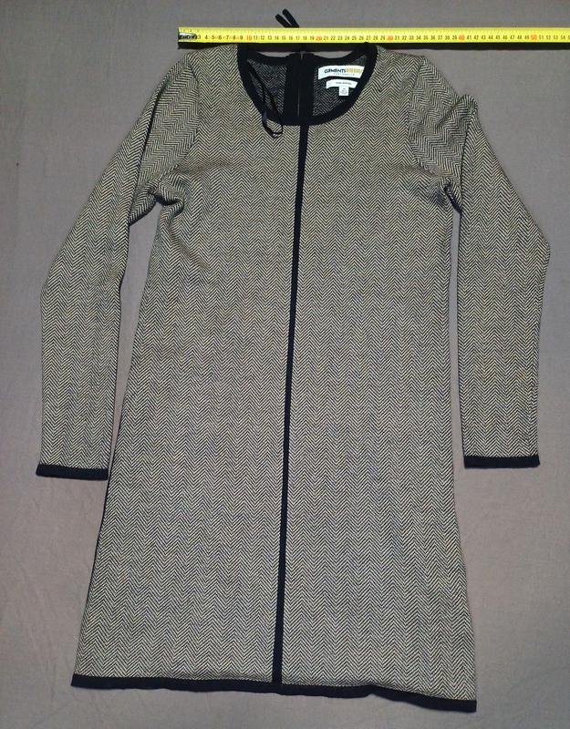 Женское Clements Ribeiro Платье Серое Шерсть 38 /